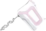 Hand Mixer Electric, 400W Power handheld Mixer for Baking Cake Egg Cream Food Beater, Turbo Boost/Self-Control Speed +4Speed + Eject Button
