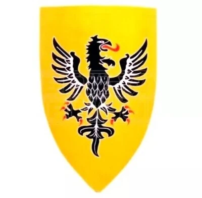 Medieval Knight Heater Shield Armor Templar Larp Battle Warrior Steel Crusader