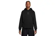 Nike PSG X Jordan Mens Pullover Fleece Hoodie - Black