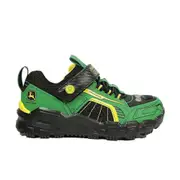 Kids Skechers John Deere: Adventure Track - Rugged-Brights | Green/Black | Childrens Light Up Trainers Gnbk Uk 2 Kids