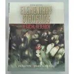 ELEMENTARY STATISTICS IN SOCIAL RESEARCH | LEVIN