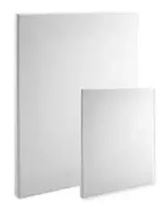 Economy Stretched Canvas Panels : 16X20 Box of 20 Bulk Discount 5/8" Econo White