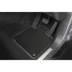 RubberTree Luxury Carpet Car Mats to suit Ford Ranger (Next Gen Wildtrak Dual Cab) 2022 Onwards - FD107LXBL