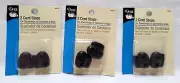 Lot of 3 Dritz 2 Cord Stops For Drawstrings on Garments Bags 468-1 468-3