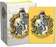 Dragon Shield Sleeves – Brushed Art: Harry Potter Hufflepuff 100 CT – MGT Card Sleeves are Smooth & Tough – Compatible with Pokemon, Yugioh, & Magic The Gathering Card Sleeves