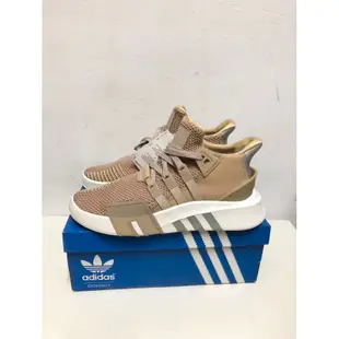 全新 Adidas Original EQT Bask ADV Orctin 奶茶色 乾燥玫瑰 休閒鞋 運動鞋 女尺寸