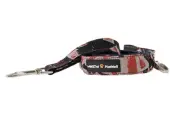 Union Jack Red & Blue Bamboo Dog Leash