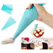 Silicone Reusable Cream Pastry Icing Bag Piping Bag Cake Decor DIY Tool F.pi