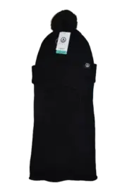 Neff Mens Black Facemask Beanie Hat NWT 19F19009