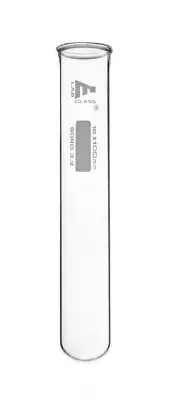 Eisco Labs 12ml Test Tubes, - White Printed Specifications - 48 Pack