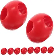 GETAJGHSD 10pcs Accessories for Playhouse Replacement Holding Handle Knobs Grab Handle Ball Knobs Lever Handle for Ball Forklift Control Lever Knobs Tree Climbing Holds Tractor Joystick