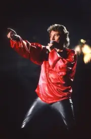 Johnny Halliday Vorst Nationaal Brussels 1993 Music Singer Old Photo 10