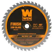WEN BL0740 7.25-Inch 40-Tooth Carbide-Tipped Professional Finish Saw Blade
