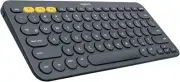 Logitech K380 Multi-Device Ultra Thin Wireless Bluetooth Keyboard - Dark Grey