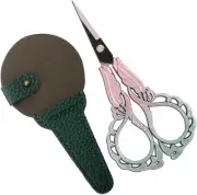 Detail Scissors with Case Embroidery Sewing Crafting Scissor for Needlework Thre