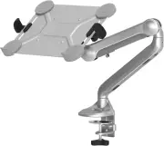 2 in 1 Function Laptop Tray for Monitor Arm , Height Adjustable Aluminum Laptop