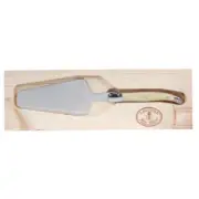 Jean Dubost Deluxe Laguiole Light Horn Pie Slice or Cake Server