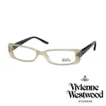 【VIVIENNE WESTWOOD】優雅經典款光學眼鏡(黑/透明白 VW175_02)