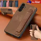 For Samsung A05S A55 A33 A53 A52 A72 A54 M53 Leather Wristband Case Back Cover