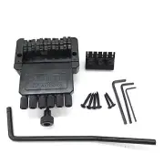 Durable Zinc Alloy Guitar Bridge Tailpiece Set for 6 String Headless Guitar Part