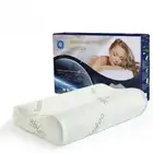 Ergonomic Orthopedic Memory Foam Pillow: Contoured Cervical Support for Neck NEW