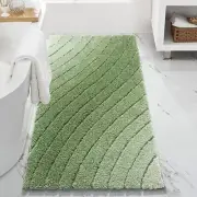 Luxury Bathroom Rug Mat, Plush Fluffy Microfiber Bath Rugs, Extra Soft and Ab...