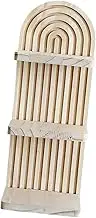 Boho Wall Shelf Wall Mounted Easy to Install Modern Bohemian Wood Floating Shelf Chic Decor for Nursery Living Room Classroom