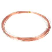 30Ft (9m) 26 Gauge (0.4mm) 99.9% Solid Bare Pure Copper Wire Soft
