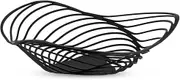 Alessi Trinity Centrepiece Basket, Black, 26 cm Diameter