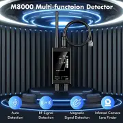 Anti Spy Hidden Camera Detector Bug Detector Hidden Device Detector RF Audio