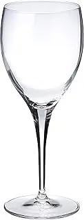 [Luigi Bormioli] Michelangelo Masterpiece Gold Label Riesling 380ml, Durable Wine Glass, Lead Free Crystal Wine Tumbler, Italian aerating Wine Glasses (Colour: Clear), Quantity: 1 Set, 4 Pieces