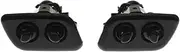 KPSTED Headlight Washer Jet Sprayer, Fit For 5 Series, E39 520i 520d 523i 540iP 525d 525i 525tds 528i M5 1995-2003 Headlamp Nozzle Headlight Wash System Nozzle Cover(SET)