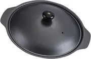 Levemolo Iron Casserole Non Stick Cooking Pot Professional Kitchen Gadget for Stew Soup Casserole High Temperature Resistant with Flat Bottom for Even Heat Distribution