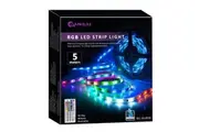 Sansai 5m USB Powered RGB LED Strip Light PC Monitor Backlight w Remote Control