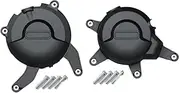 Motorcycle Engine Guard Motorcycles Engine Cover Protection Fit for KTM 390 Duke 2022-2023 & RC 390 2022-2023 Motorcycle Stator Cover(1 Set-BK)