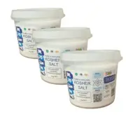 KRAZY Kosher Salt 3 x 2Kg