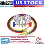 A/C AC Car Kit Pump Manifold Gauge Air Freon Vacuum Tester HVAC Air Conditioner