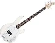 Sterling by Music Man RAY4-VC-R1 Sterling by Music Man StingRay Ray4 Bass Guitar, Vintage Cream, Vintage Cream