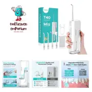 Water Flosser, Water Dental Flosser Pick for Teeth: Cordless Portable Water F...