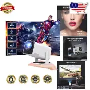 Multi-Device Compatible Mini Projector - 150" Display, Auto Keystone correction