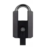 Smart Fingerprint Padlock, Heavy Duty Locker Lock with APP Waterproof Biometric