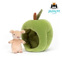 在飛比找誠品線上優惠-Jellycat蘋果躲貓貓小豬玩偶