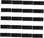 [GLSTOY] Comfortable Polyester Bra Extension Buckle 2 Hooks 2 Rows Gym Straps for Women