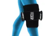 Ice20 Ice Therapy Knee Thigh Shin Cold Compression Wrap w Strap Bag