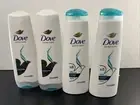 4 Pack Dove Ultra Care Daily Moisture 2 Shampoo & 2 Conditioner Set 12 fl oz