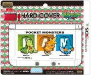 Pokemon Hardcover for Nintendo 3DS LL Kimori Achamo Mizugorou New Free Shipping