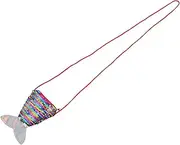 [OATIPHO] Mermaid Tail Sequin Purse Compact Boys and Girls Toddler Wallet Baby Girl Mini Bag