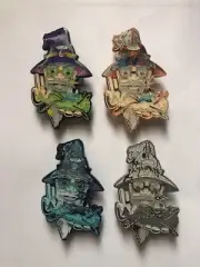 Wizard Jake 3y3 Art Symbiotic Expressions Collectible Enamel Pins Full Set