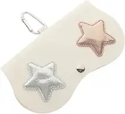 [LIFKOME] Glasses Case for Women Soft Pouch Hanging Loop Portable Stylish Scratch-proof Elegant