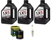 Oil Change Kit YAMAHA YXR 450 RHINO Tune Up Kit K&N Filter Spark Plug YXR450